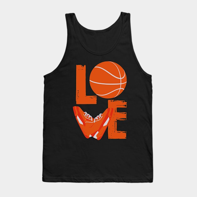 Basketball Love | Love Shoes Tank Top by DesignatedDesigner